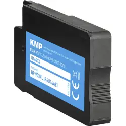 KMP H166CX Tusz cyan kompatybilny z HP F6U16AE