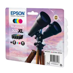 Epson multipak BK/C/M/Y 502 XL         T 02W6
