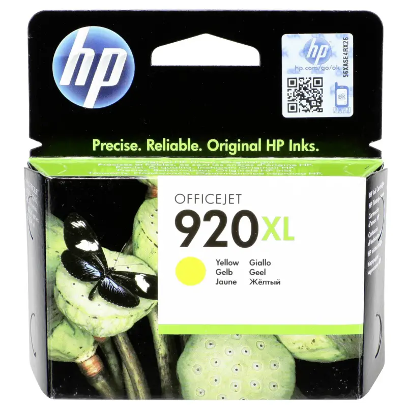 HP CD 974 AE tusz zolty No. 920 XL