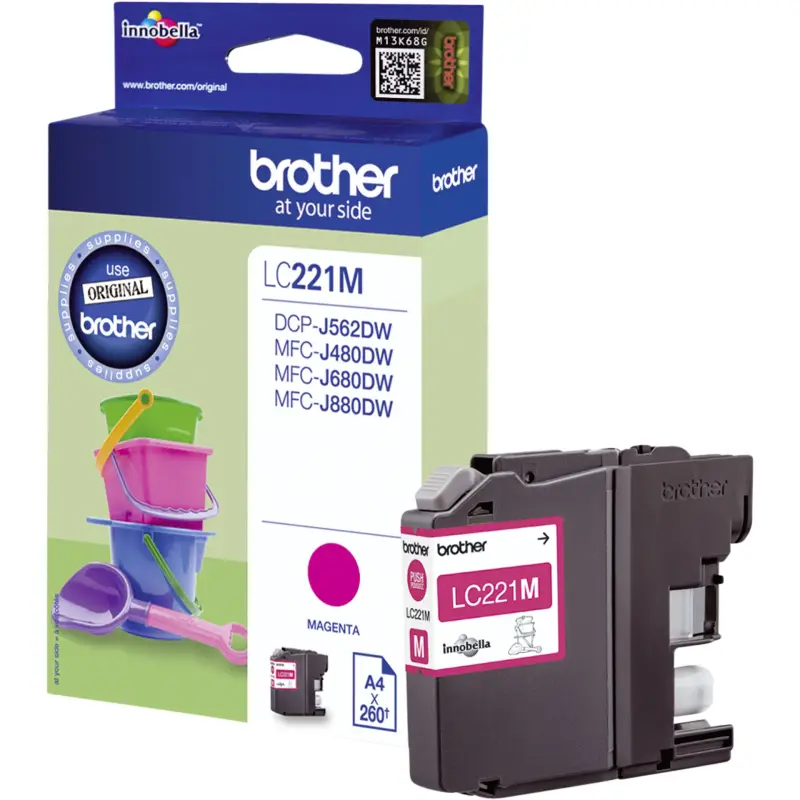 Brother LC-221 M magenta