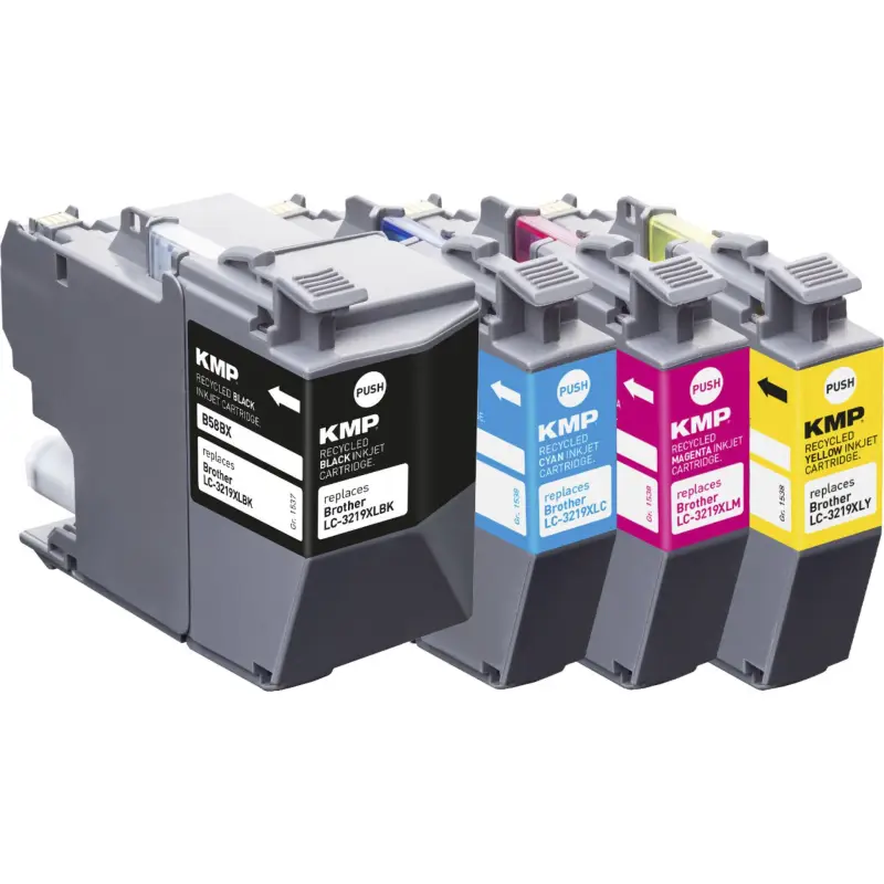 KMP B58VX opakowanie BK/C/MY/Y komp. z Brother LC-3219VALDR
