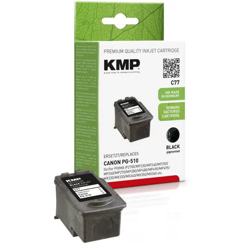 KMP C77 Tusz czarny do Canon PG-510