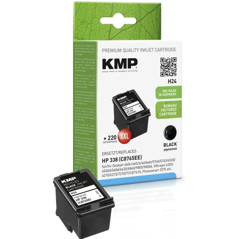 KMP H24 Tusz czarny do HP C 8765 E
