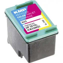 KMP H43 Tusz kolor do HP CB 338 EE Nr. 351XL