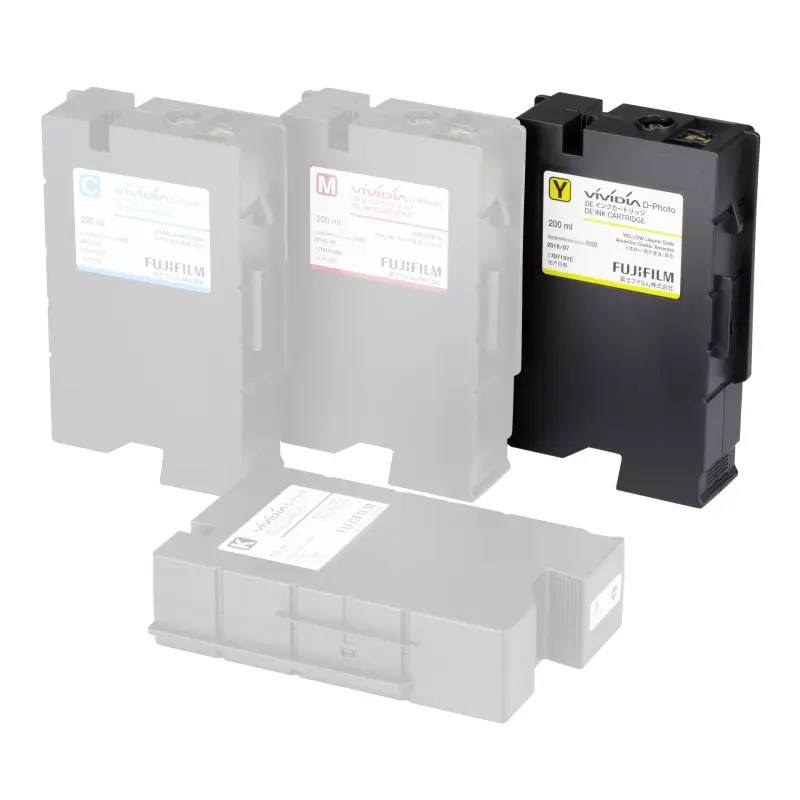Fujifilm DE Ink Cartridge 200 ml zolty