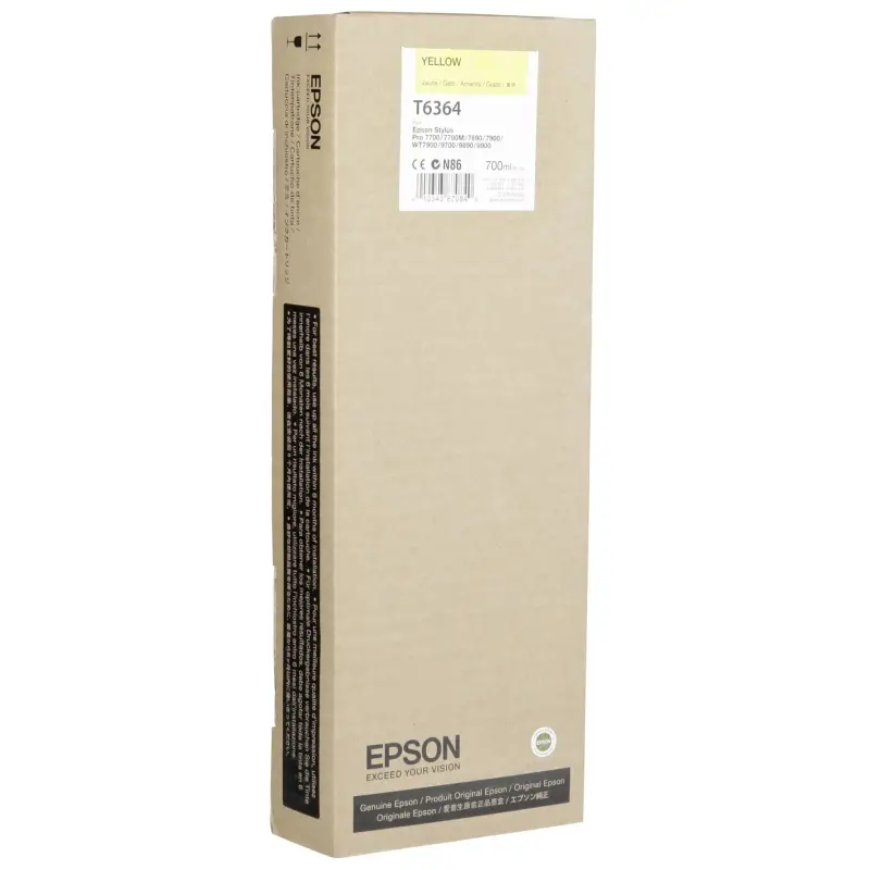 Epson Tusz zolty T 636 700 ml   T 6364