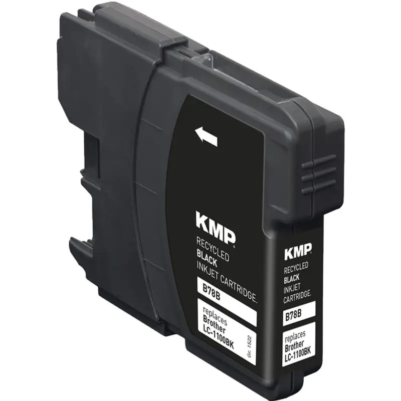 KMP B78B tusz czarny kompatybil. z Brother LC-1100 BK