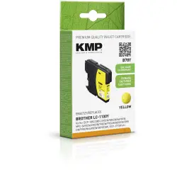 KMP B78Y tusz yellow kompatybilny z Brother LC-1100 Y