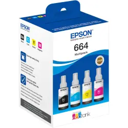 Epson EcoTank 4-colour multipak T 664  T 6646