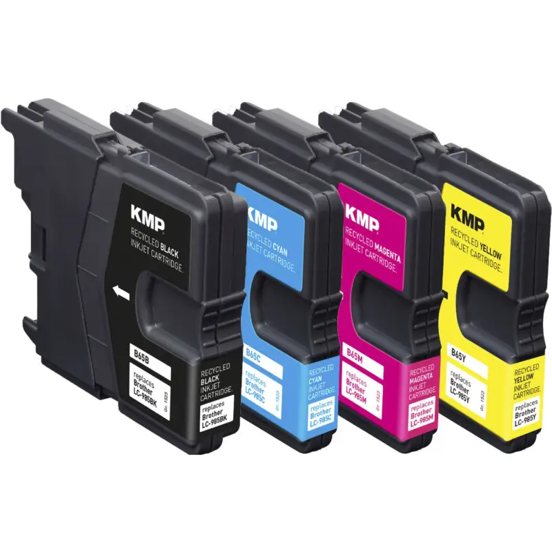 KMP B65V opakowanie BK/C/M/Y kompatybilny z Brother LC-985