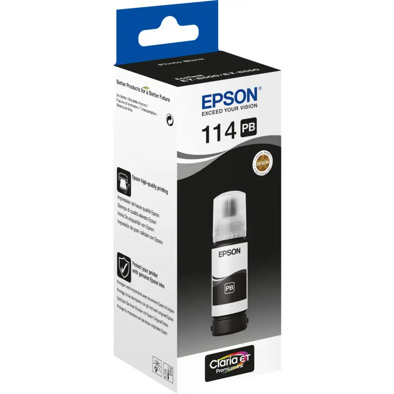Epson EcoTank Photo czarny T 114 70 ml    T 07B1