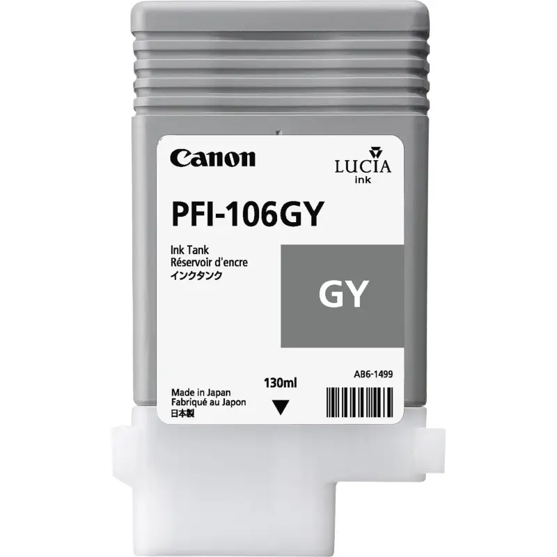 Canon PFI-106 GY tusz szary