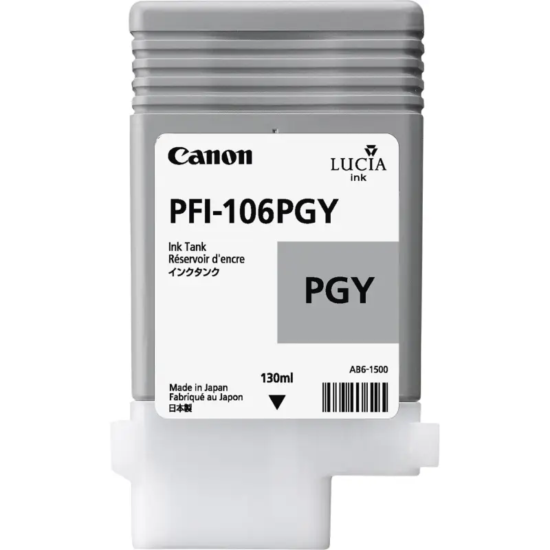 Canon PFI-106 PGY tusz photo szary