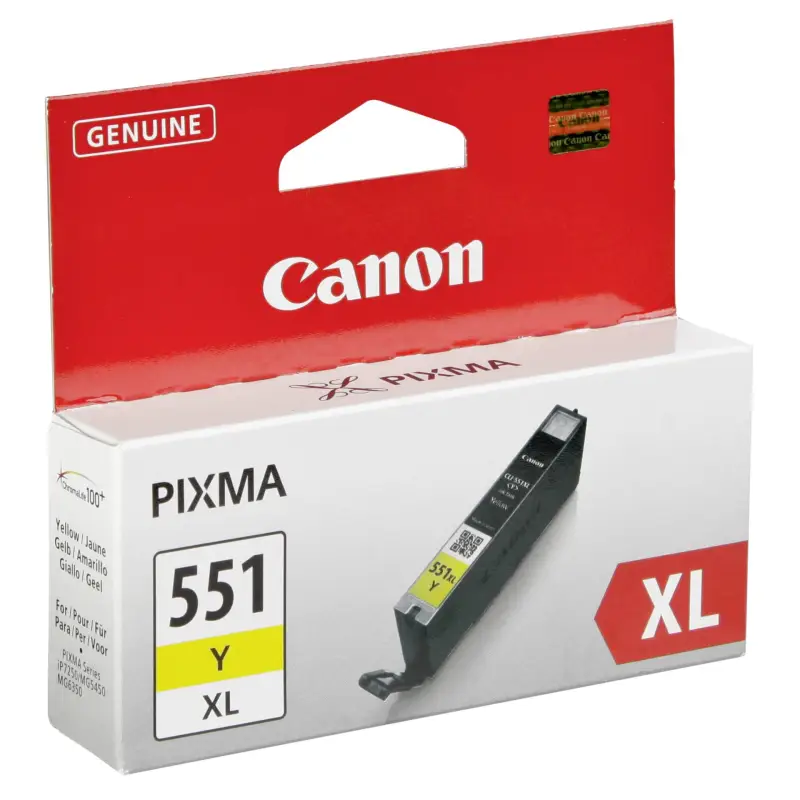 Canon CLI-551 XL Y zolty
