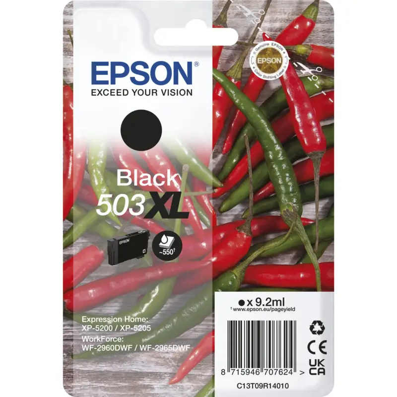 Epson tusz czarny 503 XL         T 09R1