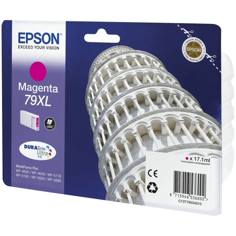 Epson DURABrite Ultra Ink 79 XL Tusz magenta T 7903