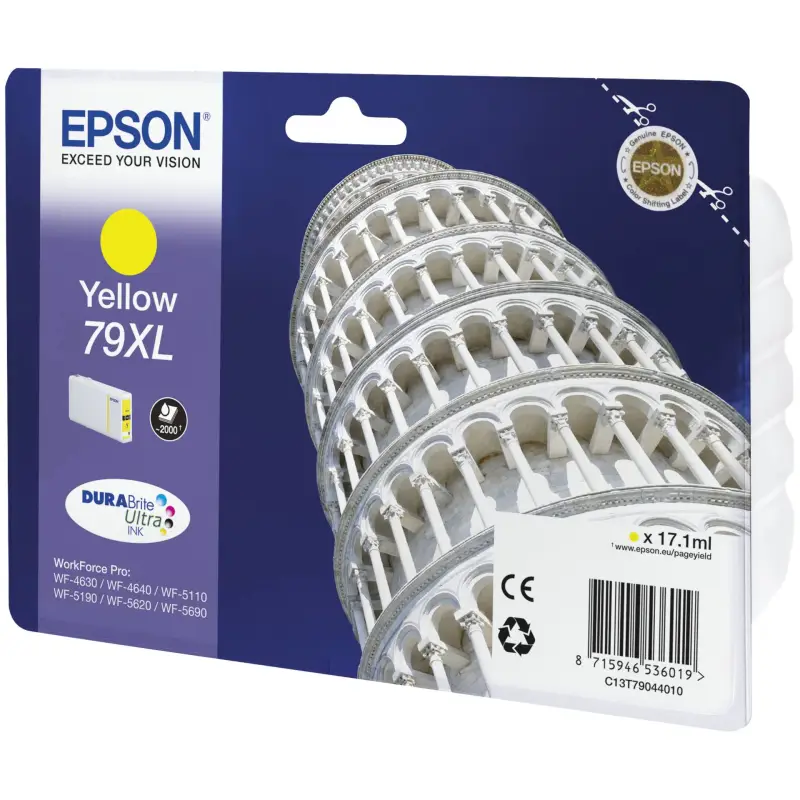 Epson DURABrite Ultra Ink 79 XL Tusz zolty T 7904