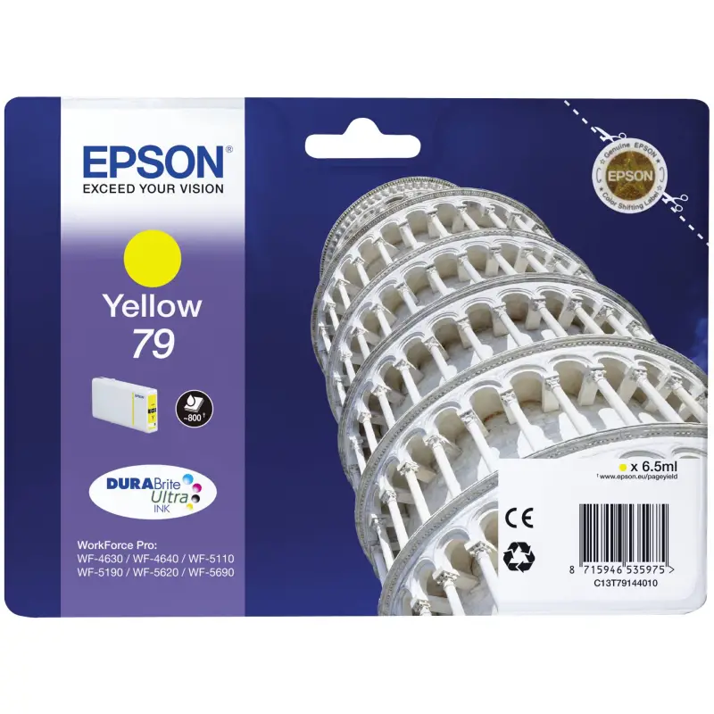 Epson DURABrite Ultra Ink 79 Tusz zolty T 7914