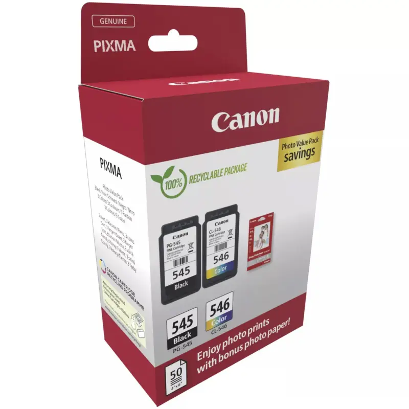Canon PG-545 / CL-546 Photo Value Pack