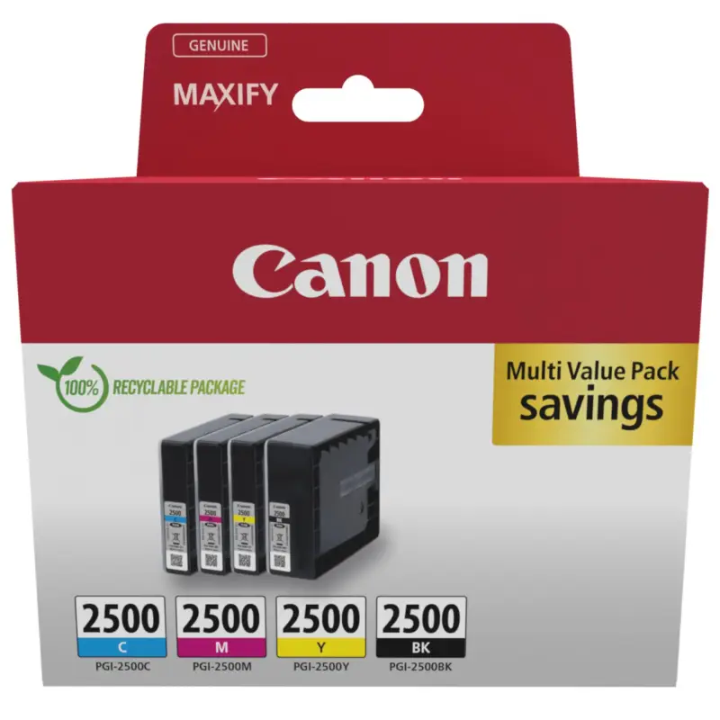 Canon PGI-2500 BK/C/M/Y Multipack