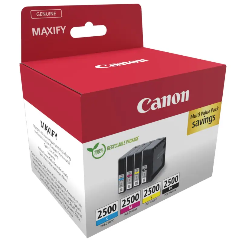 Canon PGI-2500 BK/C/M/Y Multipack