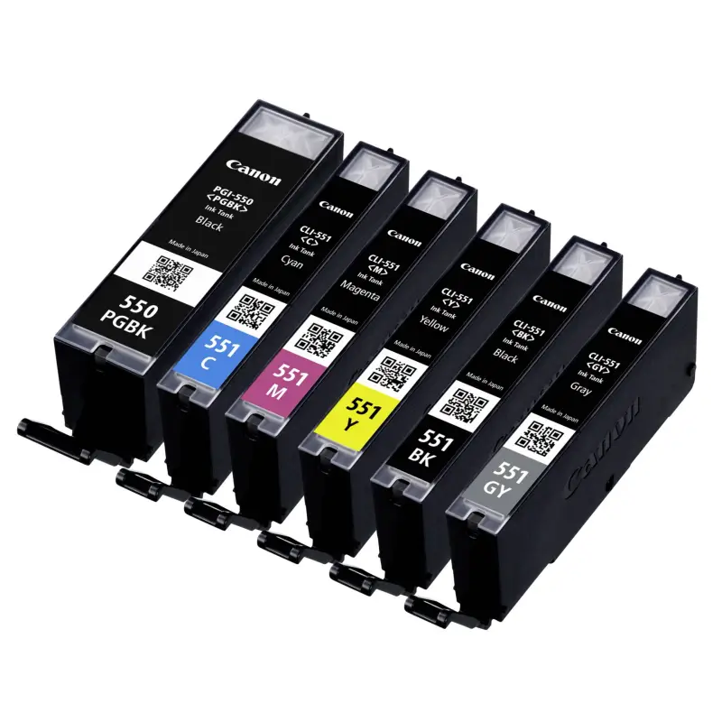 Canon PGI-550/CLI-551 Multipack PGBK/C/M/Y/BK/GY