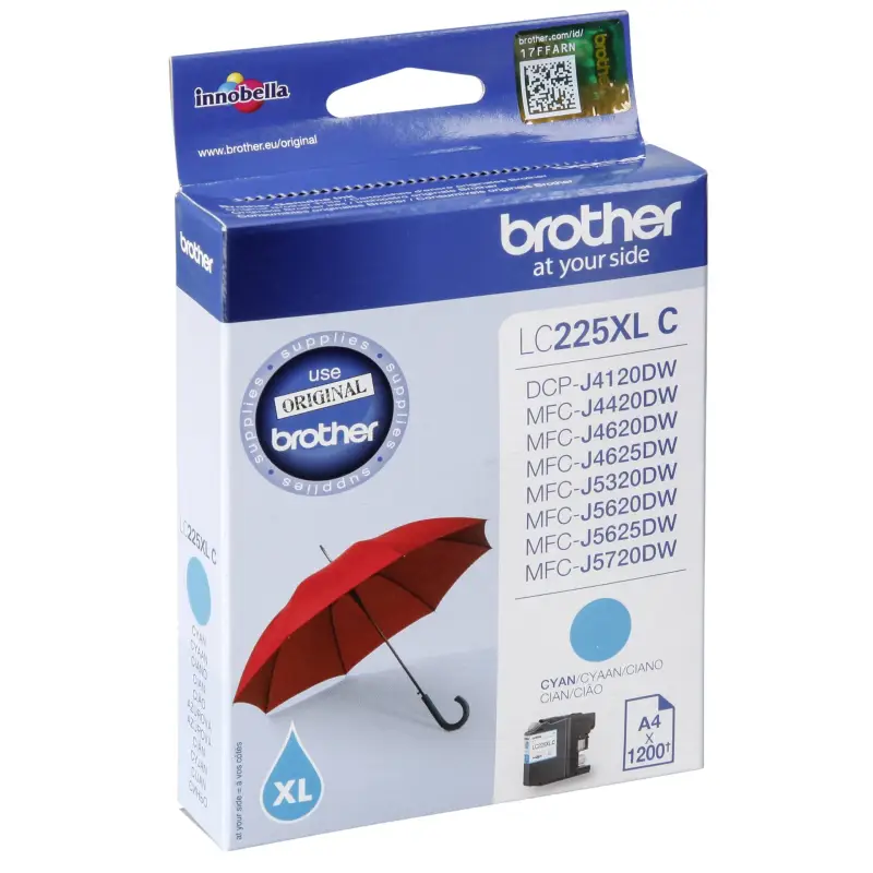Brother LC-225 XLC cyan