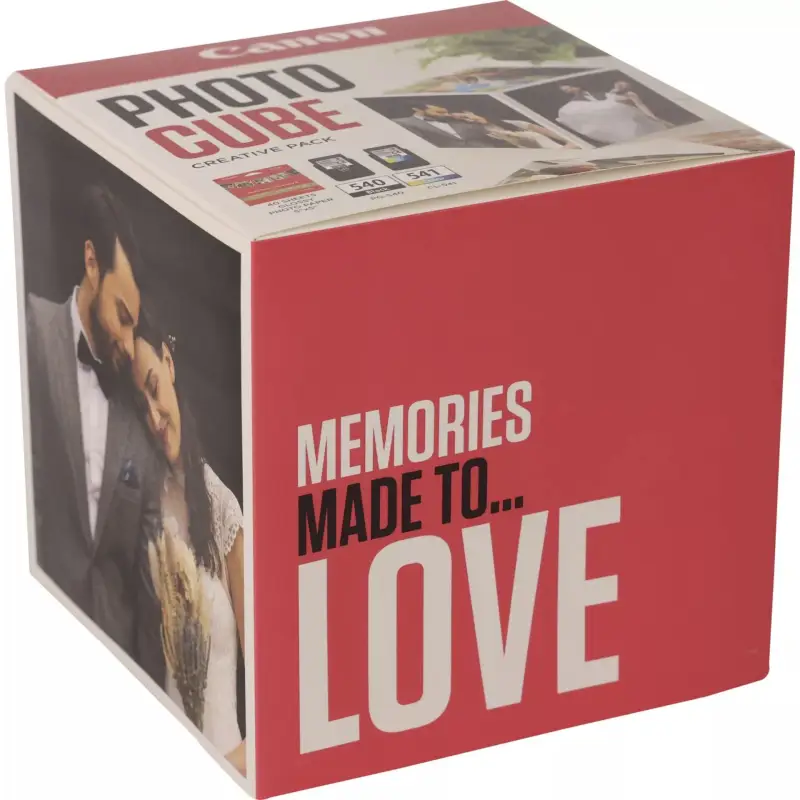 Canon PG-540 / CL-541 Photo Cube Creative Pack White Pink