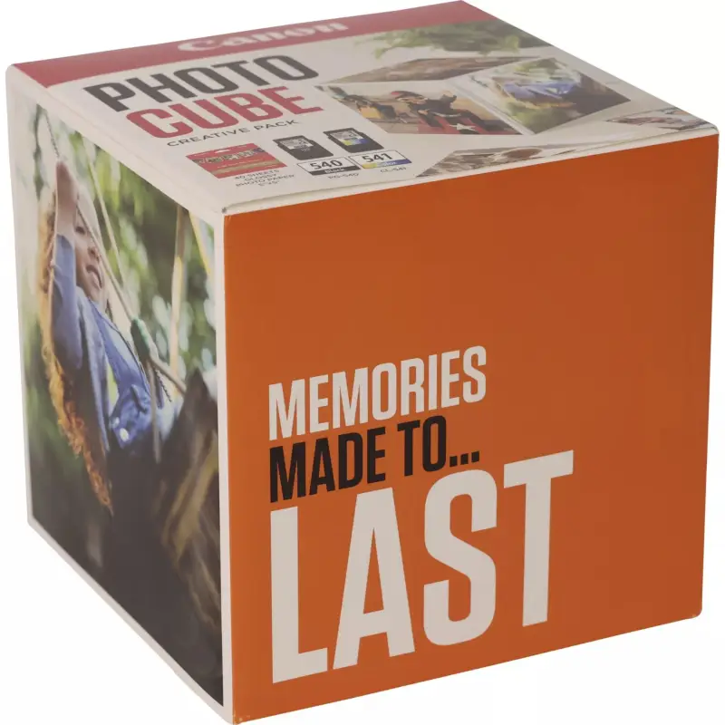 Canon PG-540 / CL-541 Photo Cube Creative Pack White Orange
