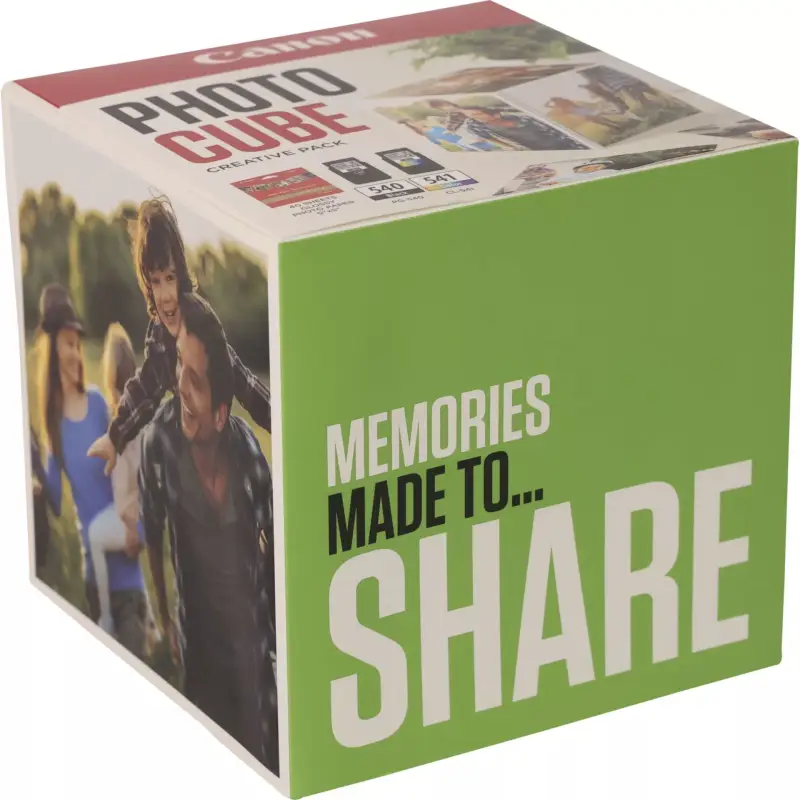 Canon PG-540 / CL-541 Photo Cube Creative Pack White Green