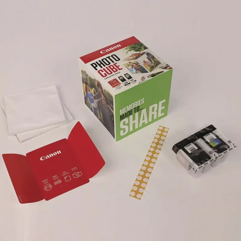 Canon PG-540 / CL-541 Photo Cube Creative Pack White Green
