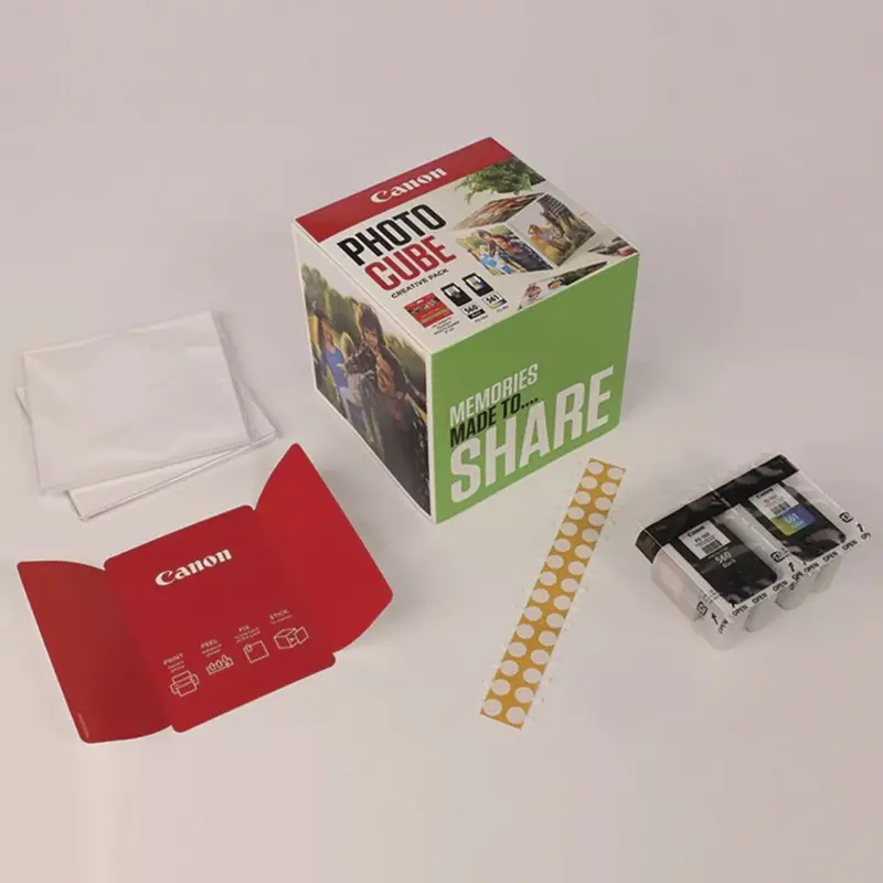 Canon PG-560 / CL-561 Photo Cube Creative Pack White Green