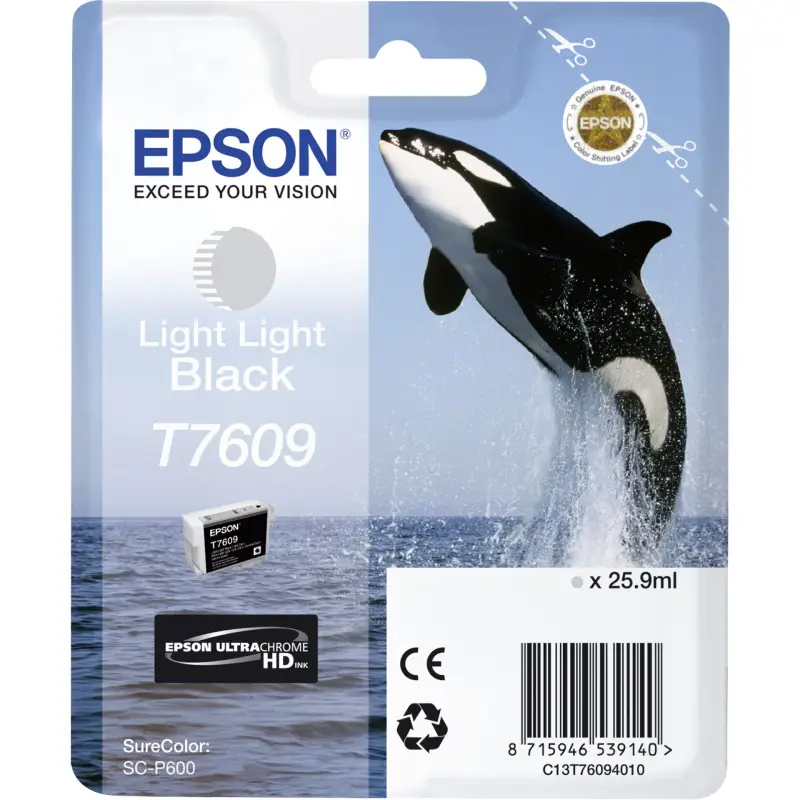 Epson Tusz jasny jasny czarny T 7609