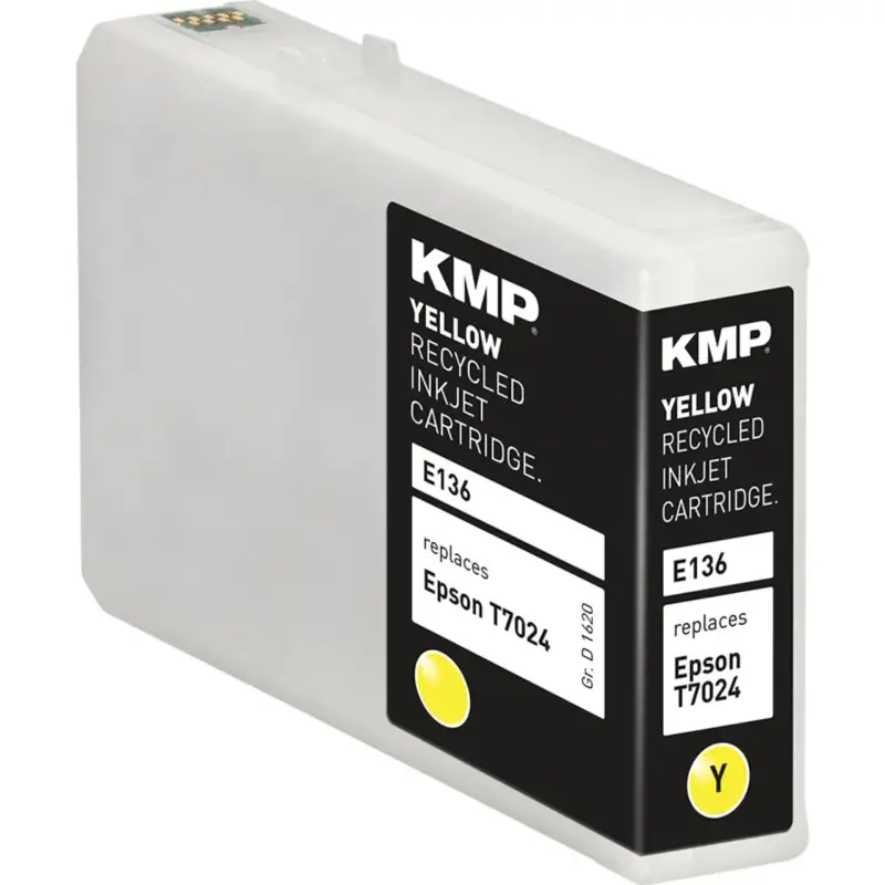 KMP E136 Tusz zolty kompatybilny z Epson T7024