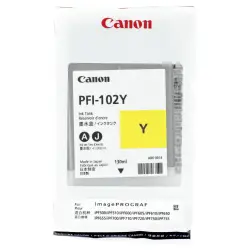 Canon PFI-102 Y tusz zolty