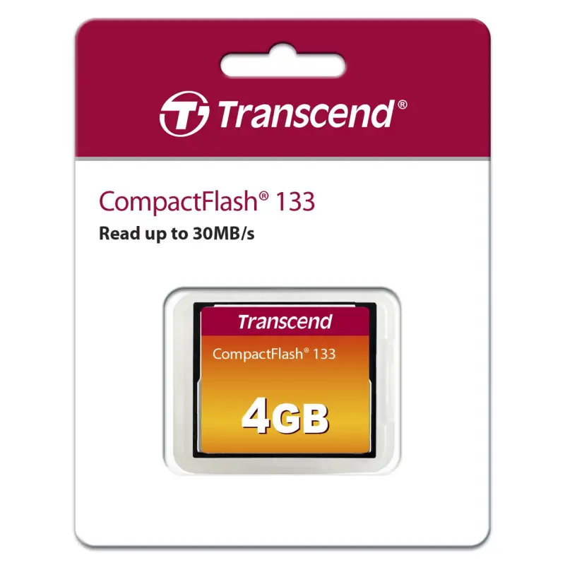 Transcend Compact Flash      4GB 133x