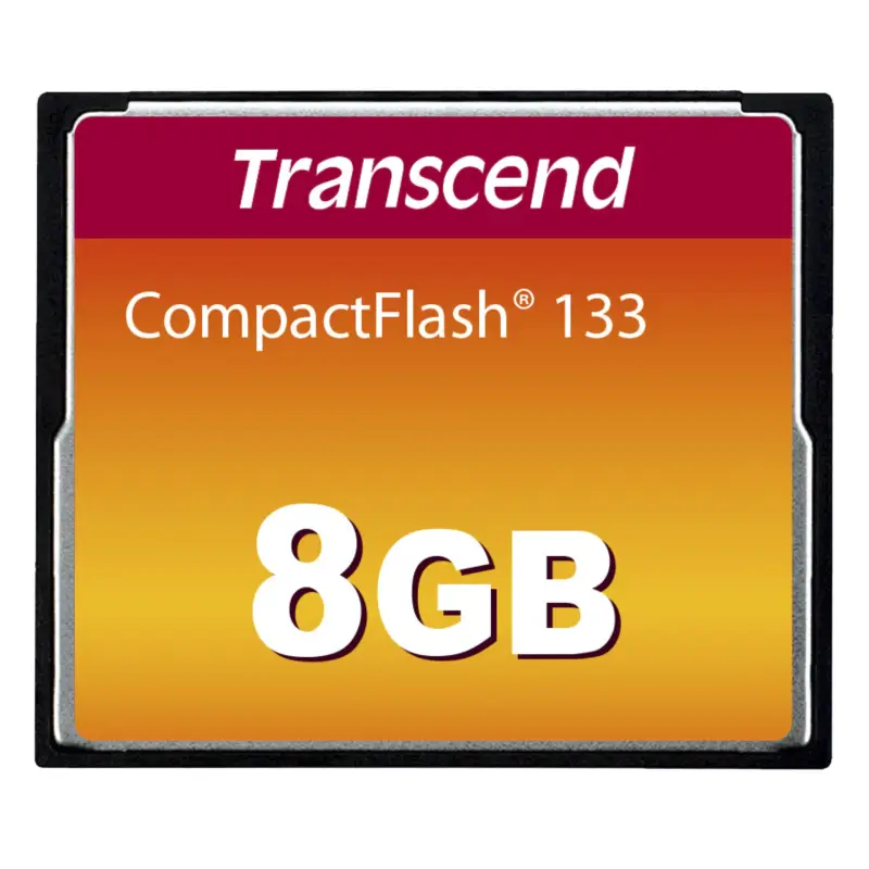 Transcend Compact Flash      8GB 133x