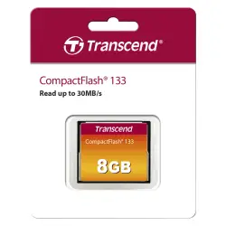Transcend Compact Flash      8GB 133x