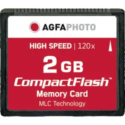 AgfaPhoto Compact Flash      2GB High Speed 120x MLC