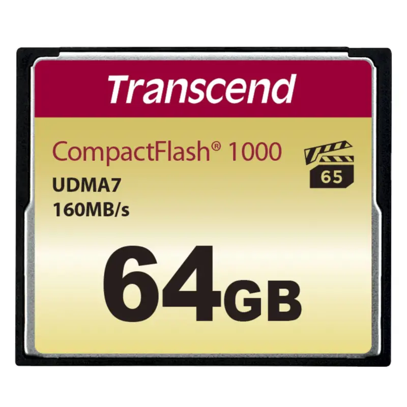 Transcend Compact Flash     64GB 1000x