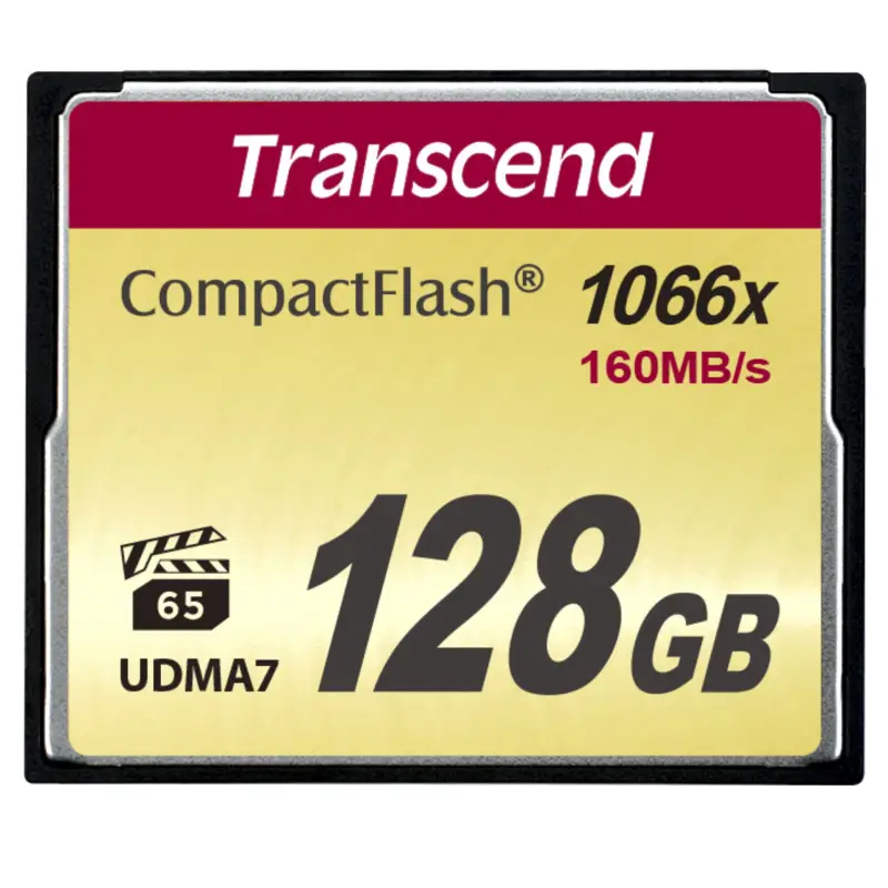 Transcend Compact Flash    128GB 1000x