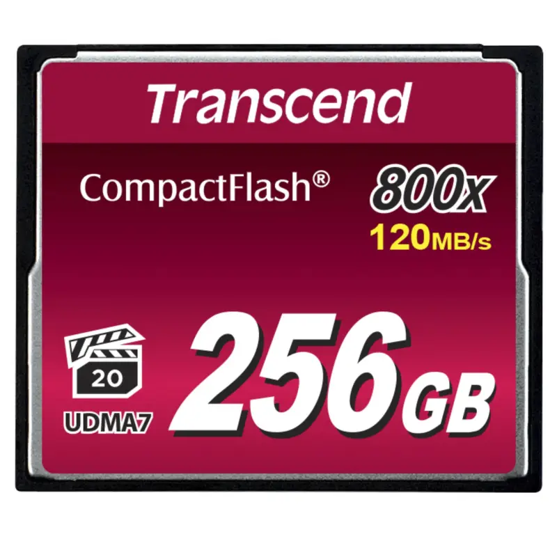 Transcend Compact Flash    256GB 800x