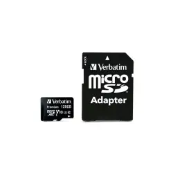 Verbatim microSDXC         128GB Class 10 UHS-I incl Adapt. 44085