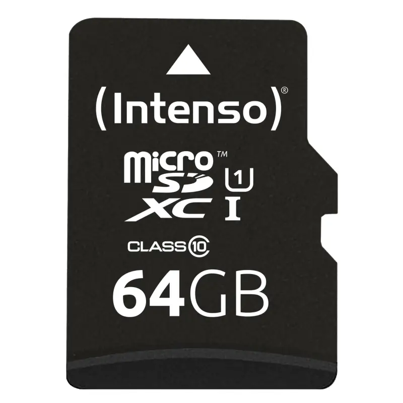 Intenso microSDXC Card      64GB Class 10 UHS-I Premium