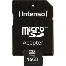 Intenso microSDHC           16GB Class 10