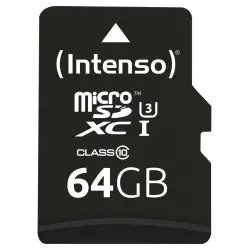 Intenso microSDXC           64GB Class 10 UHS-I Professional