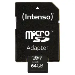 Intenso microSDXC           64GB Class 10 UHS-I Professional