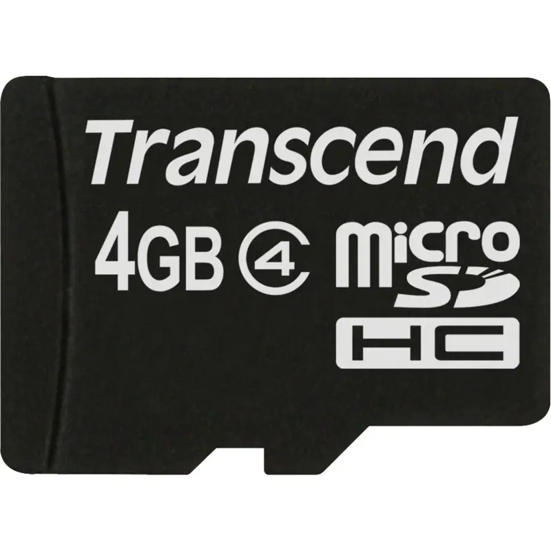 Transcend microSDHC          4GB Class 4