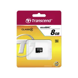 Transcend microSDHC          8GB Class 4
