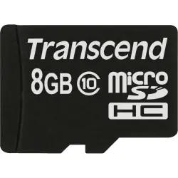 Transcend microSDHC          8GB Class 10 + adapter SD